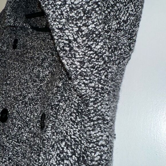 Free People Womens Wool Blend Knit Belted Peacoat Small FLAWED - Picture 6 of 14